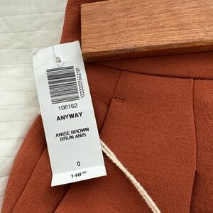 Wilfred - Anise Brown “anyway” pant from Aritzia